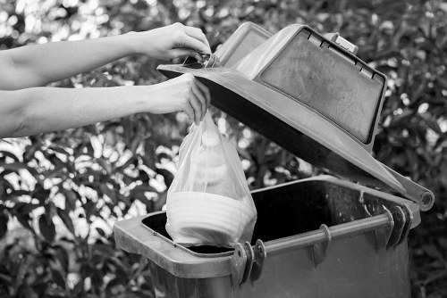 Efficient home clearance team working in Sidcup