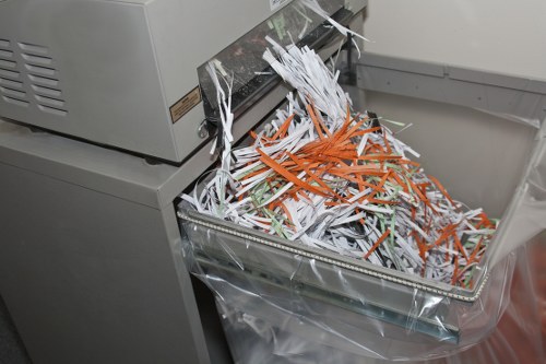 Manager reviewing complaint documentation and photos